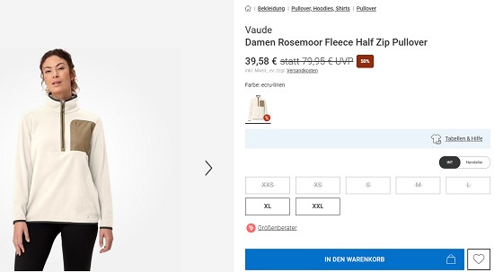 End of Season-Sale bei bergzeit