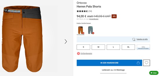 Hosen-Deals bei bergzeit