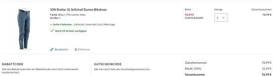 ION bei sportokay - Rabatte von bis zu 60 %