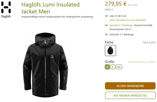 Outletshopping im unterwegs Onlineshop