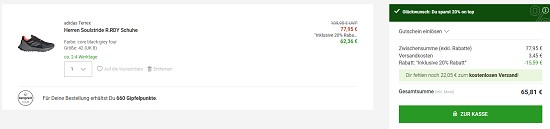 VIP Sale bei bergzeit - 20% extra extra für Newsletter-Abonnenten