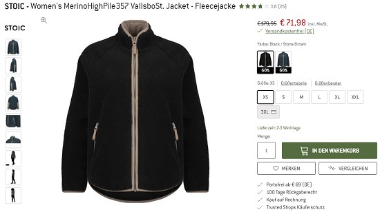 Black Outdoor Days - Merino Deal mit Rabatten von bis zu 50% bei bergfreunde