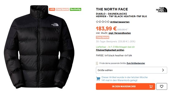 Cosys Deals bei sportscheck