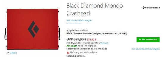 Climbers Black Week bei chalkr - bis zu 50% sparen