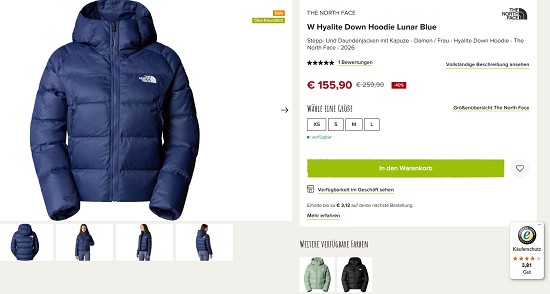 The North Face im Sale bei snowleader
