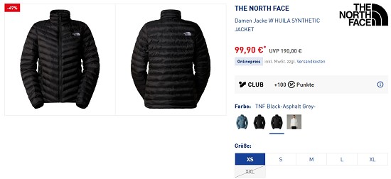 Ausgewählte Outdoorartikel bis zu 50 % reduziert bei intersport