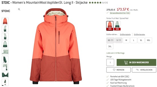 Wintersale von bergfreunde