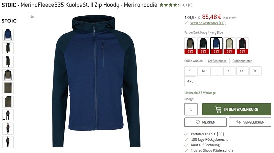 Sale-Highlights mit bis zu 60% Rabatt bei den bergfreunden entdecken