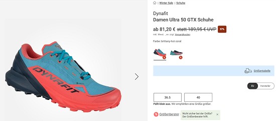 Schuhe im Sale bei bergzeit