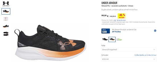 Laufschuhe bis zu 50% günstiger bei sportler