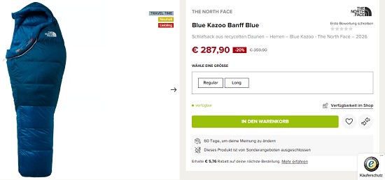 30% extra auf die gesamte Welt von biwak bei snowleader
