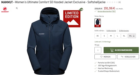 Jubiläums Sale bei bergfreunde