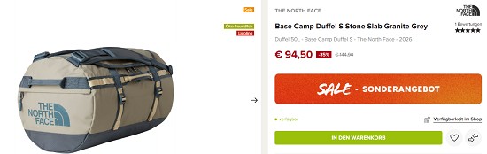 The North Face im Sale bei snowleader