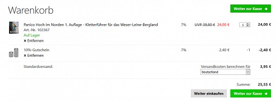 10% Rabatt auf Bestandsware bei chalkr - nur noch bis morgen