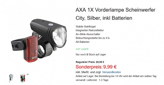 Bis zu 70% Rabatt auf Bikeartikel bei hive