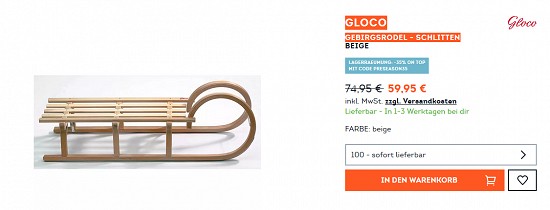 35% Rabatt auf Vorsaison-Winterartikel bei sportscheck.com