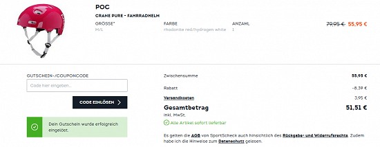 Mid-Season-Sale bei sportscheck - 15% Rabatt on top auf ausgewählte Artikel - nur noch heute!