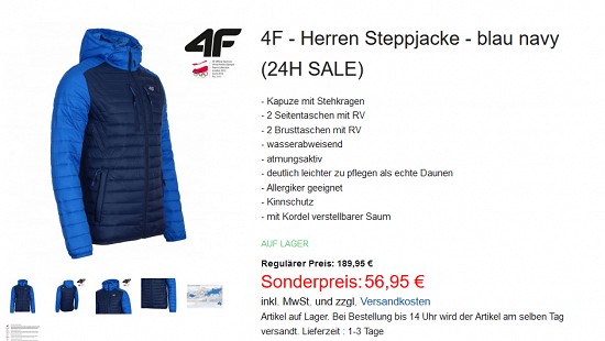 24-h-Sale bei hive - Jacken, Socken & Sonnenbrillen stark reduziert