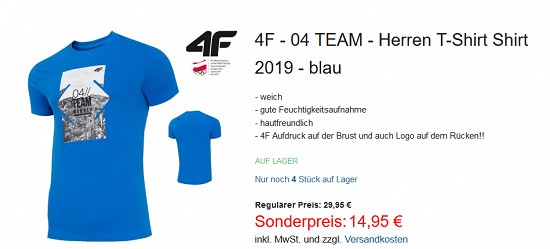 4F bis zu 70% reduziert bei hive-outdoor