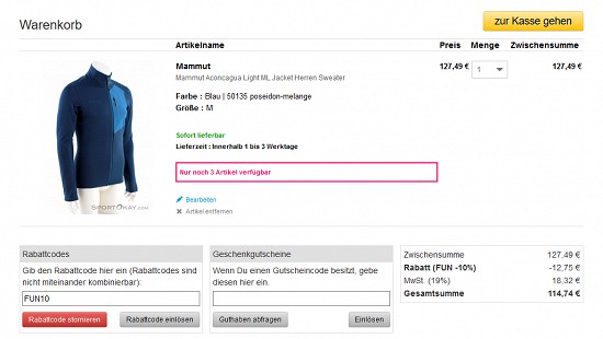 Wanderdeals bei sportokay bis zu 40% reduziert