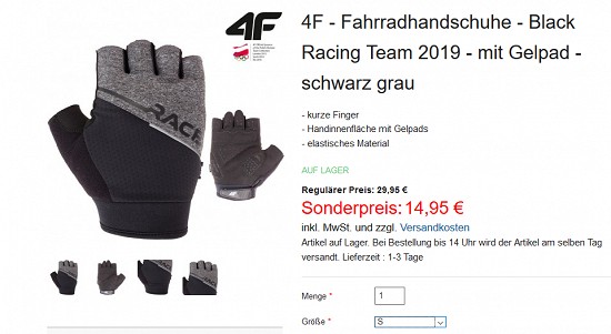 24-h-Sale bei hive-outdoor.com - Handschuhe stark reduziert
