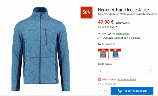 Bis zu 50% Rabatt im Trekkingoutlet von bergzeit