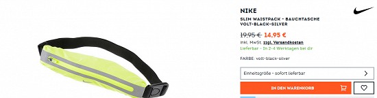 Laufartikel im Sale bei sportscheck - Rabatte von bis zu 40%