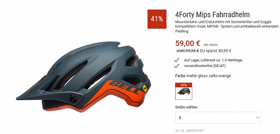 Bergzeit Hammerangebot - zwei Bikehelme bis zu 42% reduziert