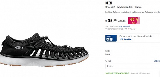 Schuh-Sale bei sportler