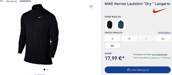 Nike End of Season-Sale bei intersport - bis zu 70% sparen