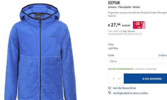 Kids-Special bei sportler - Rabatte von bis zu 60 %