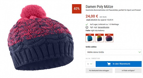 Bis zu 60 % Rabatt auf coole Outdoorartikel bei bergzeit