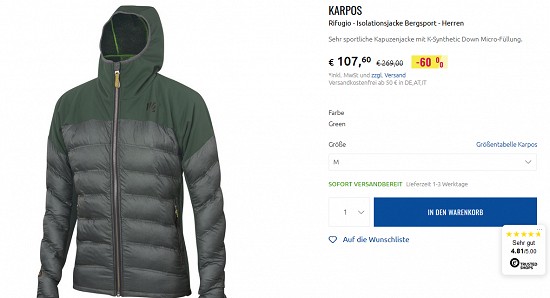 Bis zu 70 % Rabatt auf Skitouren-Angebote bei sportler