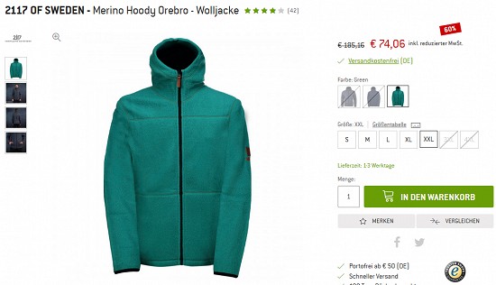 Mindestens 50 % Rabatt auf über 2000 Artikel bei bergfreunde