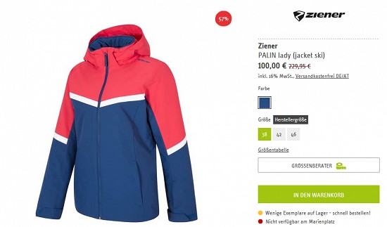 Artikel rund um´s Skifahren bis zu 60 % reduziert bei sport-schuster