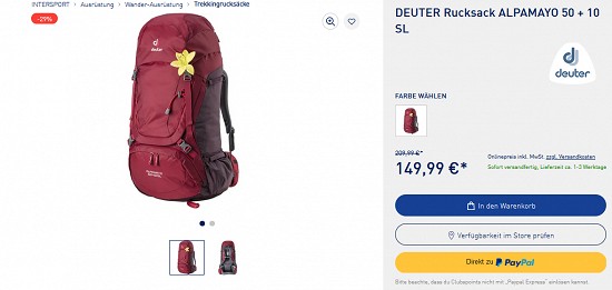 Mid-Season-Sale bei intersport