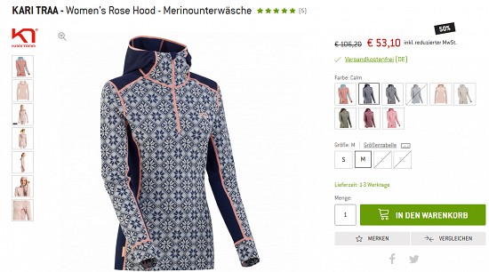 Black Outdoor Days - Merino Weekend mit Rabatten von bis zu 50 % bei bergfreunde