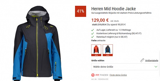 Pre Black Week-Deals bei bergzeit