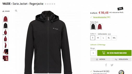 Black Outdoor Days - bis zu 50 % Rabatt auf Ski- und Wanderdeals bei bergfreunde