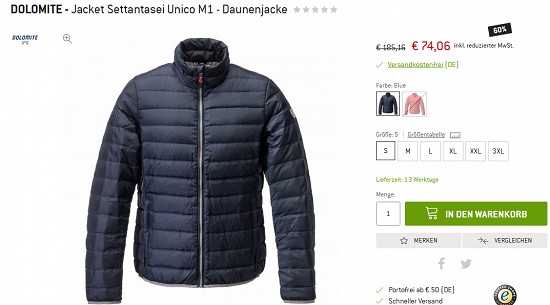 Black Casual Day - bis zu 50 % Rabatt auf Casual Deals bei bergfreunde