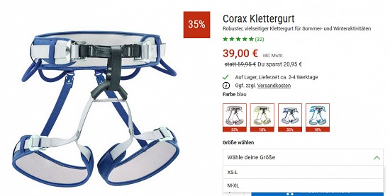 Petzl bei bergzeit - Rabatte von bis zu 42 %