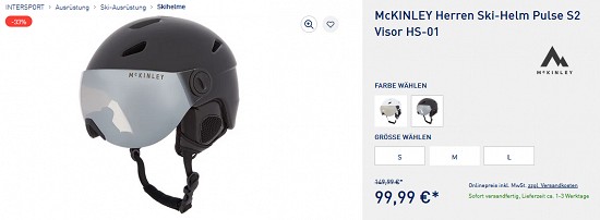 Dezember-Angebote bei intersport