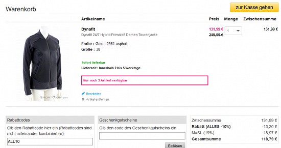 Ausgewählte Dynafit-Deals reduziert bei sportokay
