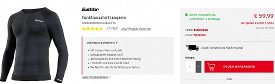 Sale bei vorteilshop