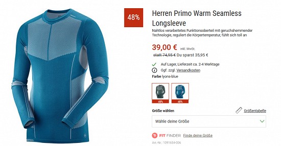 Salomon im Outlet von bergzeit - Rabatte von bis zu 60 %