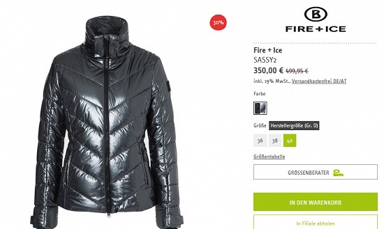 Skibekleidung im Sale bei sport-schuster