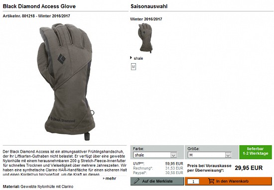 Resterampe bei outdoor-works