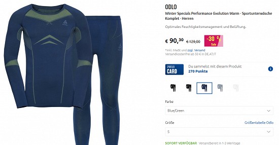 Sportunterwäsche im Sale bei sportler