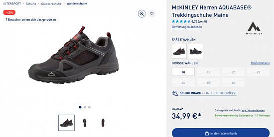 Wintersale-Finale bei intersport