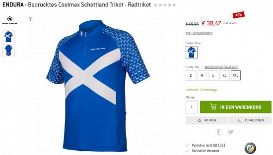 Bikebekleidung bei bergfreunde - bis zu 50 % sparen